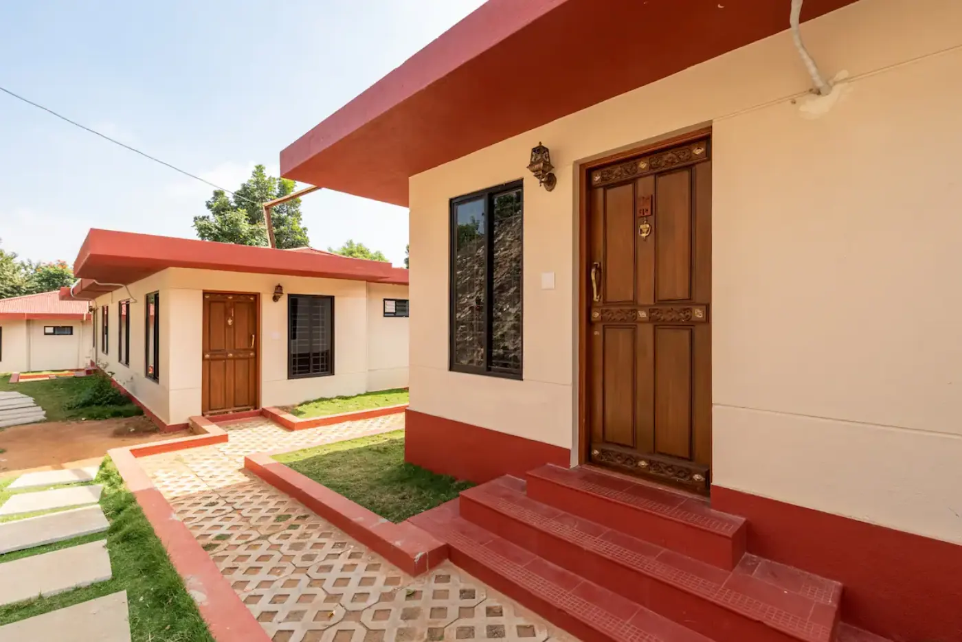 Guest room exteriors at Ananta